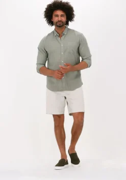groene dstrezzed casual overhemd shirt button down tencel