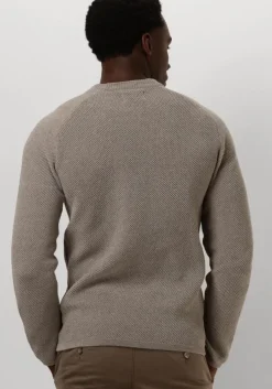 groene dstrezzed trui chenille knit crewneck