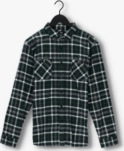 groene edwin overshirt labour shirt ls heavy flannel brushed