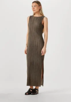 groene envii maxi jurk encomo sl dress 7089