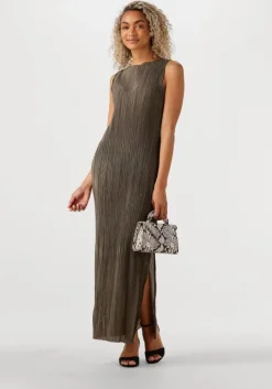 groene envii maxi jurk encomo sl dress 7089