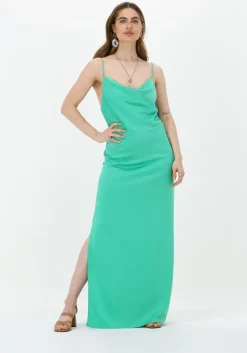 groene envii maxi jurk enkrystle sl dress 6785
