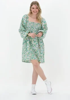 groene envii mini jurk enlori ls dress aop 6731