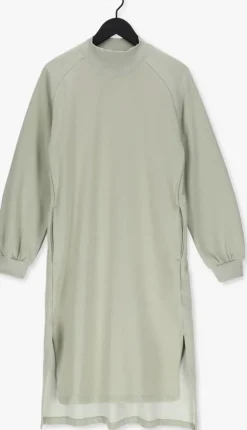 groene esmé studios midi jurk madeline oversized sweatdress