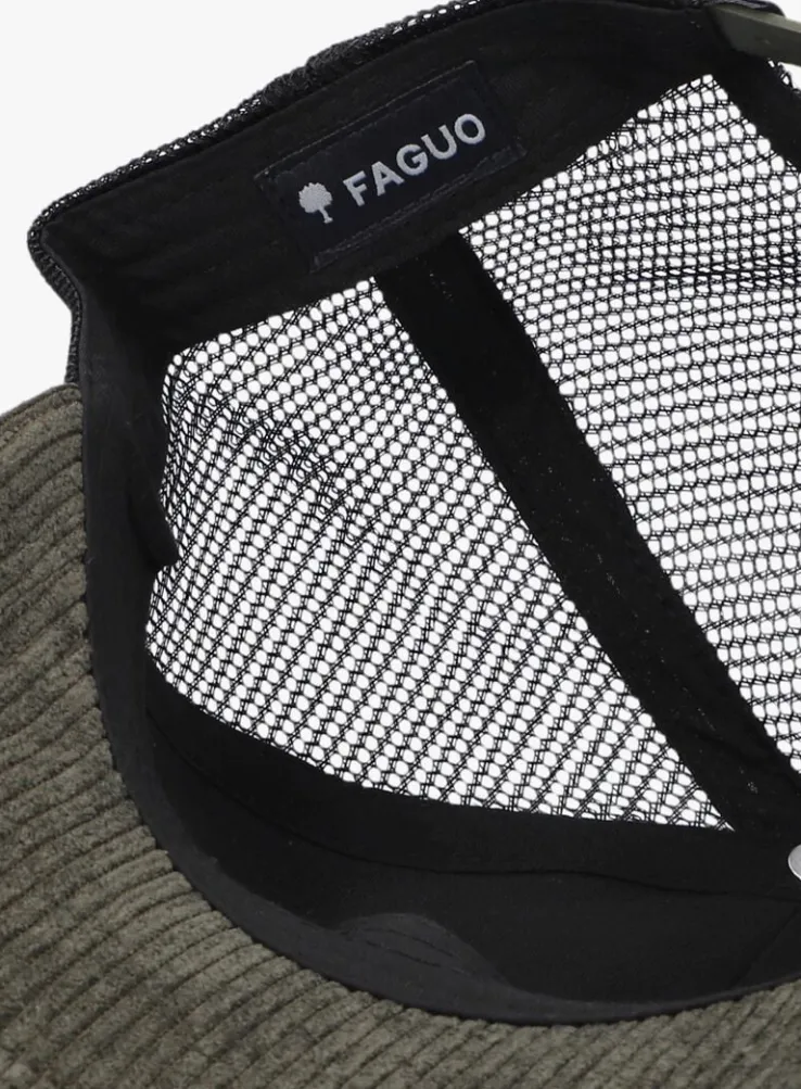 groene faguo pet trucker cap heads wool