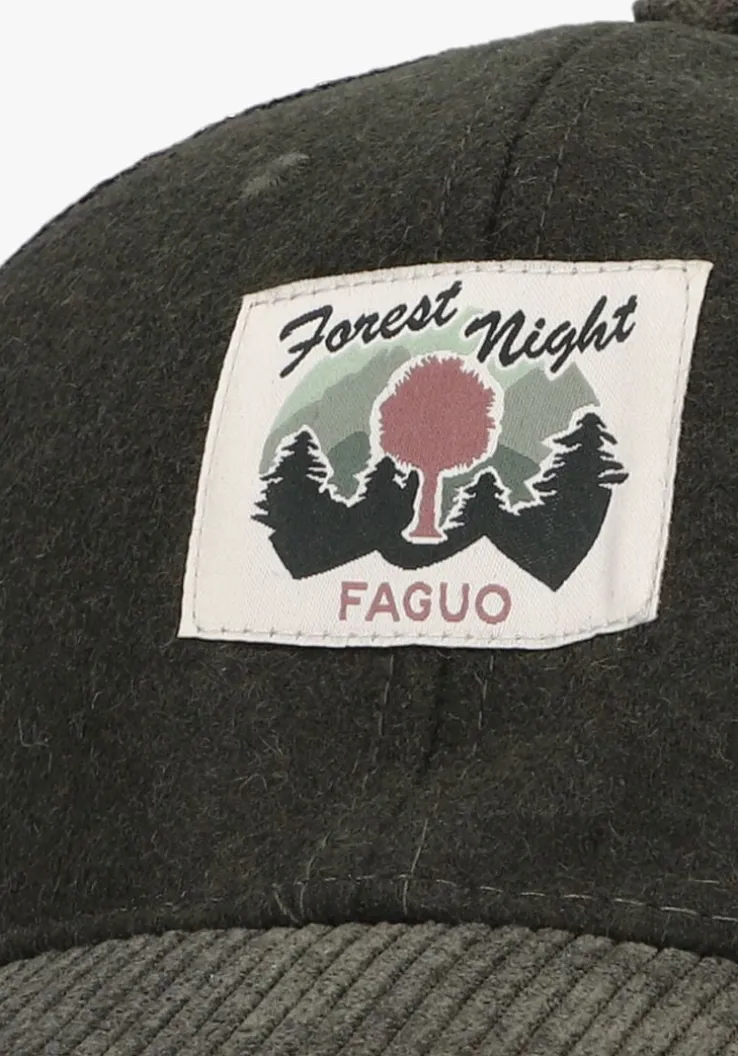 groene faguo pet trucker cap heads wool