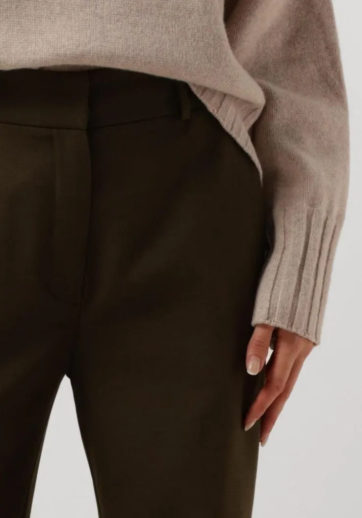 groene fiveunits flared broek olivia 085