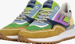 groene floris van bommel lage sneakers sfm-10139 noppi