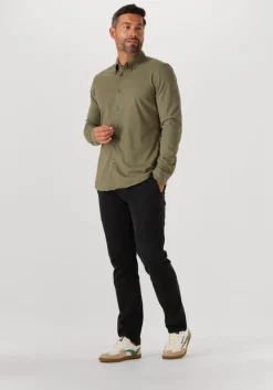 groene floris van bommel lage sneakers sfm-10224 de zaler