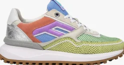 groene floris van bommel lage sneakers sfw-10128