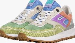 groene floris van bommel lage sneakers sfw-10128