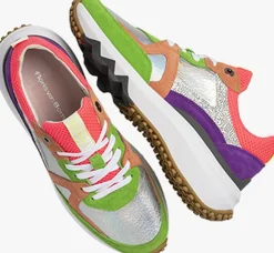 groene floris van bommel lage sneakers sfw10111