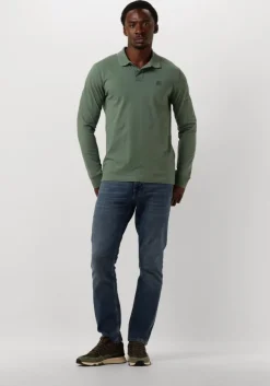 groene floris van bommel lage sneakers sfm-10135 de zager