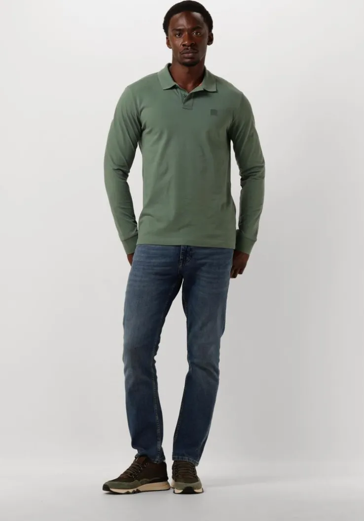 groene floris van bommel lage sneakers sfm-10135 de zager