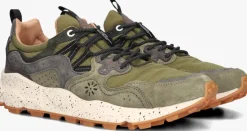 groene flower mountain lage sneakers yamano 3 uni