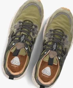 groene flower mountain lage sneakers yamano 3 uni