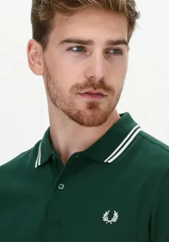 groene fred perry polo twin tipped fred perry shirt