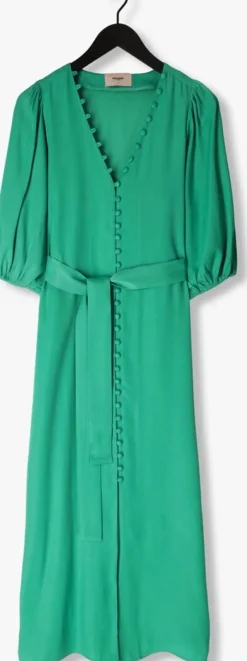 groene freebird maxi jurk wv-wash-satin-vis-23-1