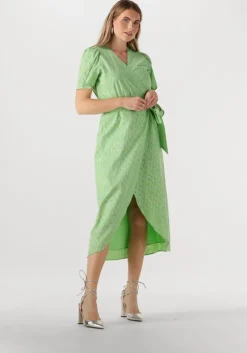 groene freebird midi jurk blossom ss