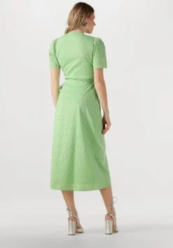 groene freebird midi jurk blossom ss