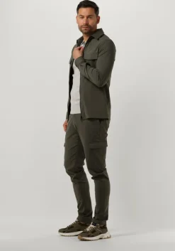 groene genti cargobroeken p7025-1967