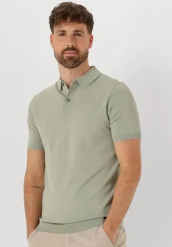 groene genti polo polo button ss k2046-1260