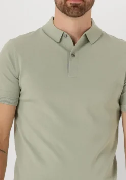 groene genti polo polo button ss k2046-1260
