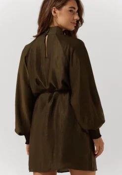 groene gestuz mini jurk luella short dress