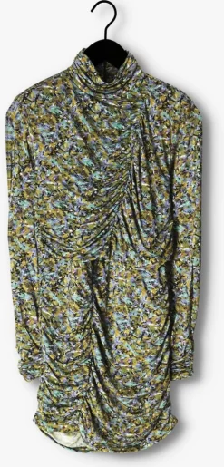 groene gestuz mini jurk miliagz dress