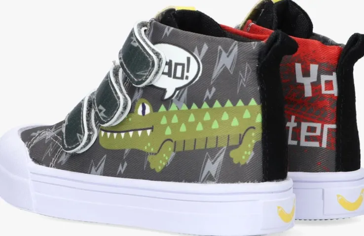 groene go bananas hoge sneakers latergator