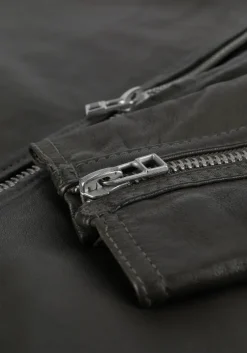 groene goosecraft leren jas gc galway biker