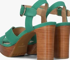 groene goosecraft sandalen malou 3