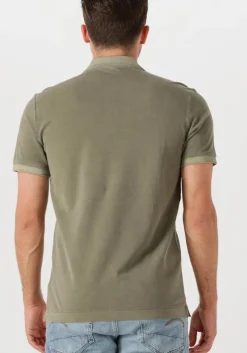 groene g-star raw polo dunda overdyed slim polo ss