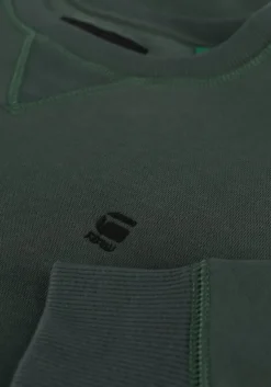 groene g-star raw sweater premium core r sw l/s
