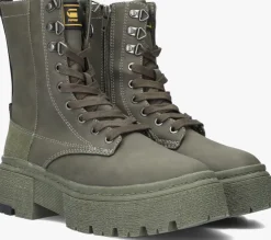 groene g-star raw veterboots kafey pfm hgh lace k