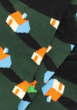groene happy socks sokken neighbours