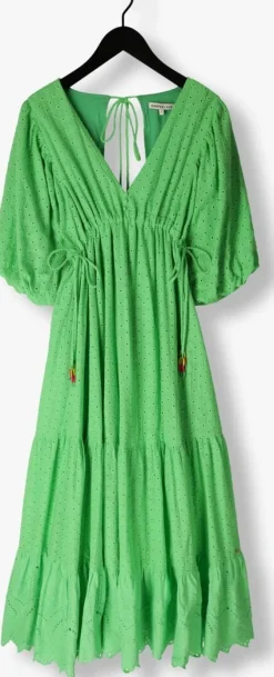 groene harper & yve maxi jurk liva-dr long