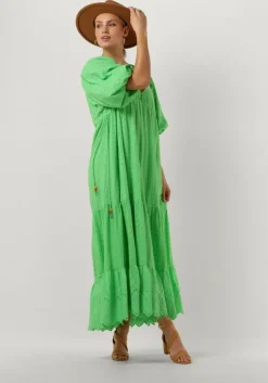 groene harper & yve maxi jurk liva-dr long