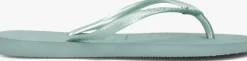 groene havaianas teenslippers slim crystal sw ii