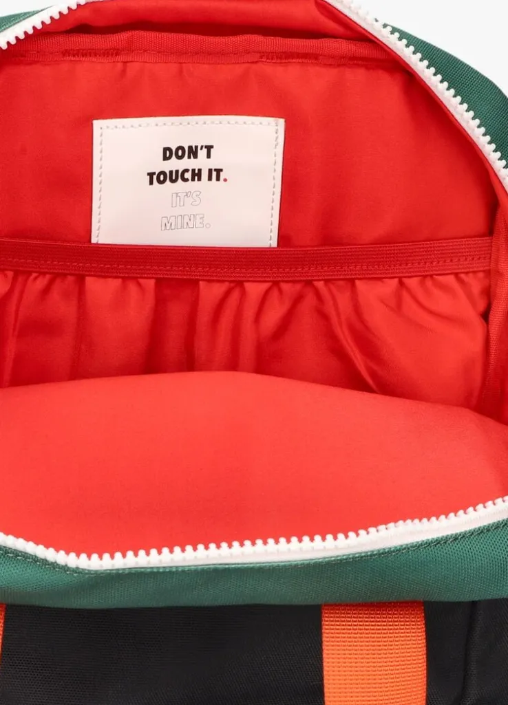 groene hello hossy rugtas mini dark green