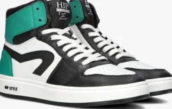 groene hip hoge sneakers h1765