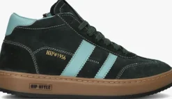 groene hip hoge sneakers h1253