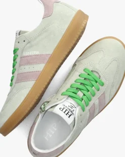 groene hip lage sneakers h1511