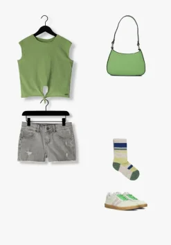 groene hip lage sneakers h1511