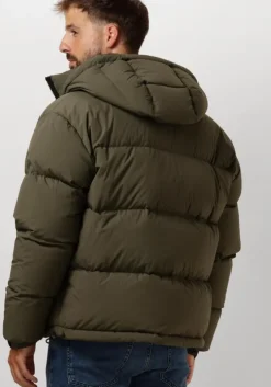 groene hugo gewatteerde jas bironto2441