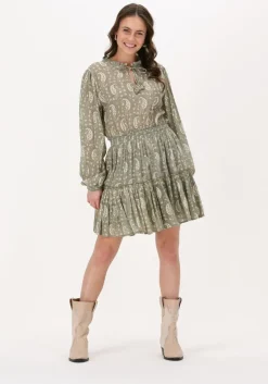 groene ibana mini jurk devon