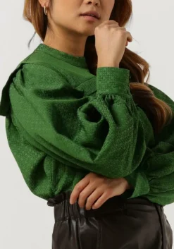 groene idano blouses laeila