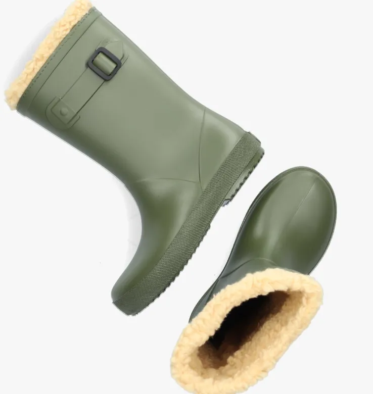 groene igor regenlaarzen splash euri borreguito