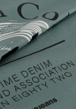 groene indian blue jeans t-shirt t-shirt backprint tnd