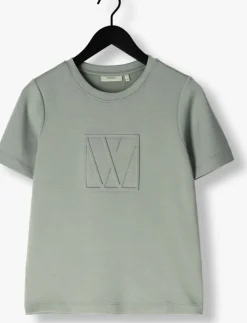 groene inwear t-shirt vincentiw logo tshirt